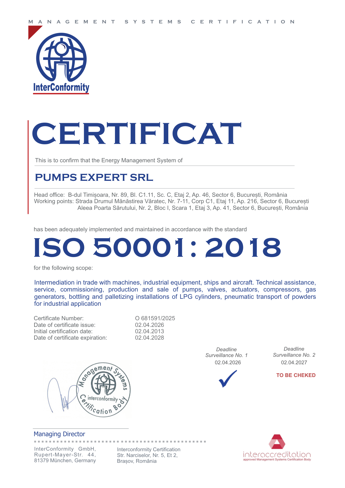 ISO 50001:2018 — Energy management system